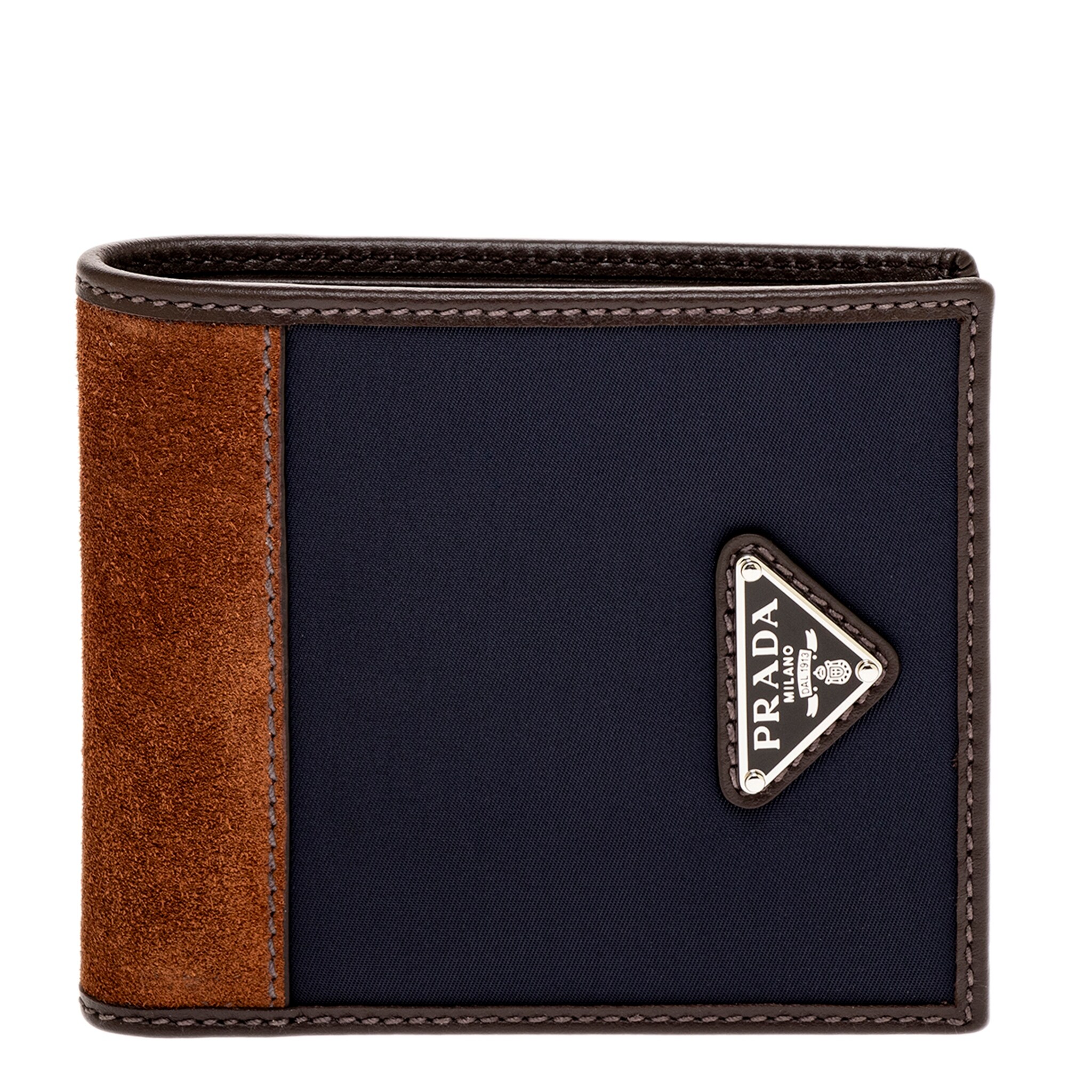 Prada Men's Re-Nylon and Leather Wallet - On Sale - Overstock