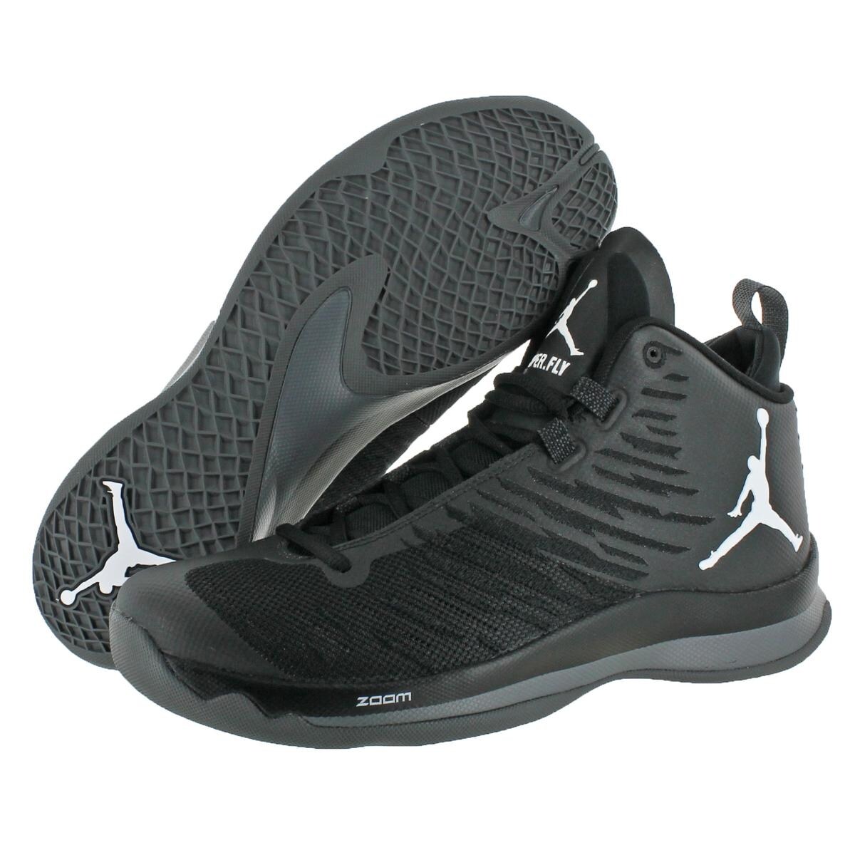Shop Jordan Mens Super Fly 5 Basketball Shoes Nike Zoom High Top