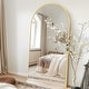 preview thumbnail 8 of 74, Modern Arched Full Length Aluminum Alloy Floor Mirror Standing Mirror