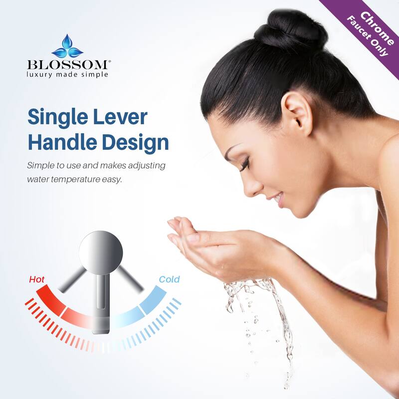 Solid Brass Leed Free Single Handle Bathroom Faucet