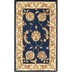 preview thumbnail 25 of 87, Nourison Hand-tufted Area Rug 2'6" x 4'3" - Navy - Rectangle