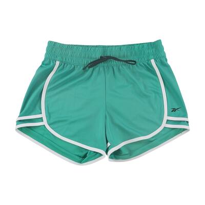 Reebok Womens Ready Athletic Workout Shorts,, Green, X-Small