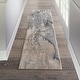 preview thumbnail 38 of 81, Nourison Maxell Modern Glam Abstract Area Rug 2' 2" x 10' - Grey - Runner