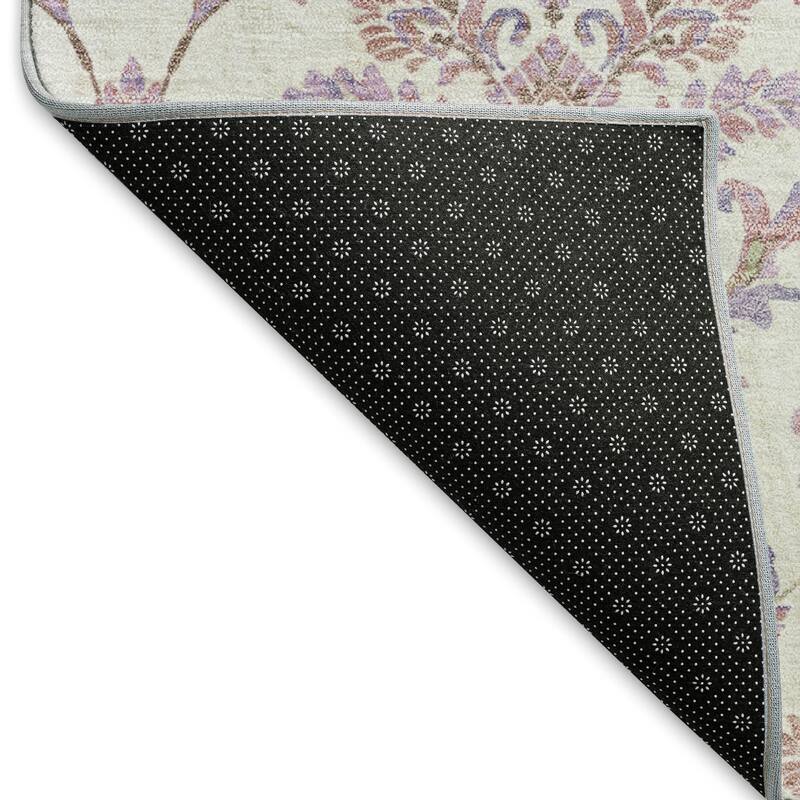 Machine Washable Indoor/ Outdoor Traditional Marrakesh Chantille Rug