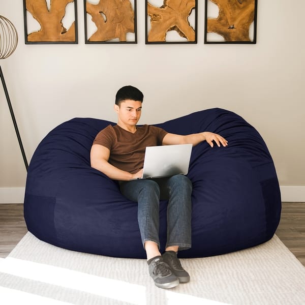 Giant Bean Bags Big Joe Large Vibe Chair Giant Comfy Bean Bag