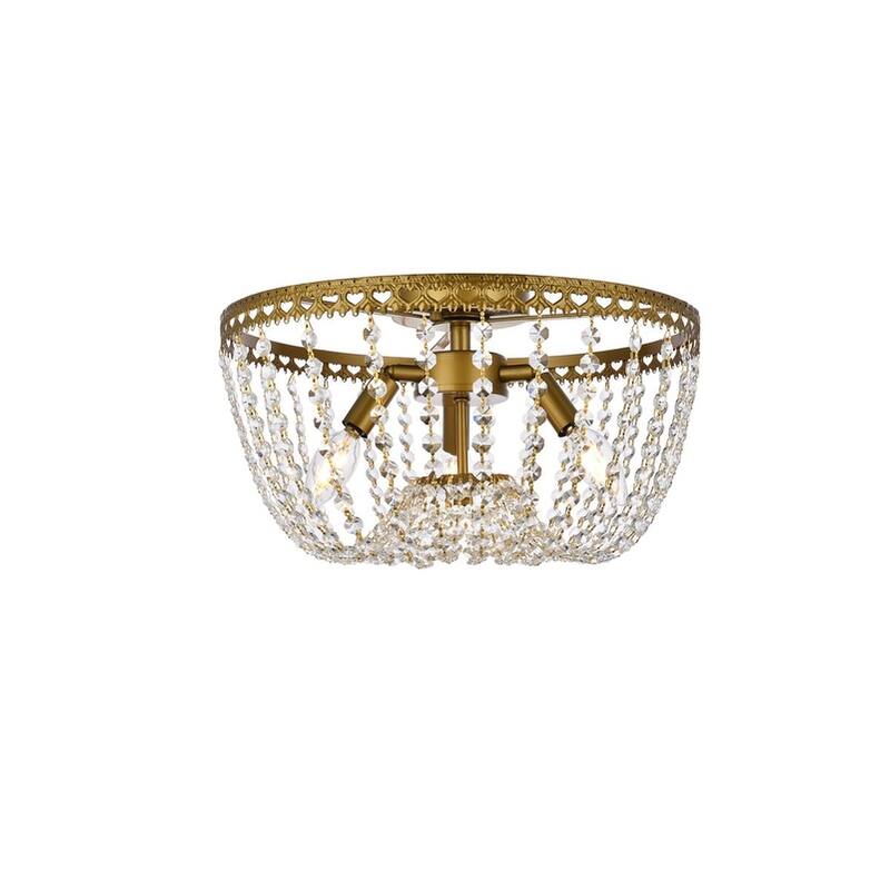 Kaden Flush Mount - 16 inch - Brass