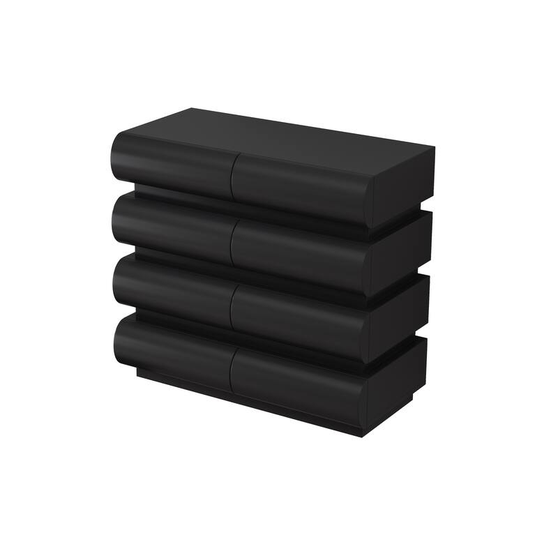 Modern 6/8 Drawer Dresser Chest without Handle