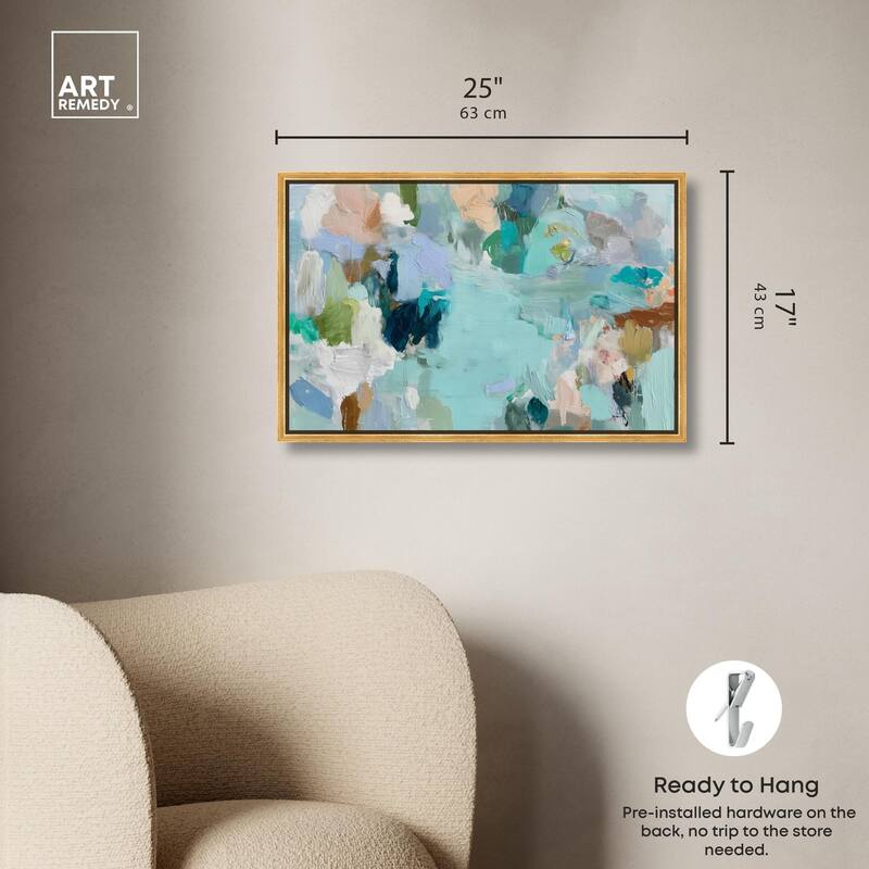 Layers of Feeling I Canvas by Art Remedy