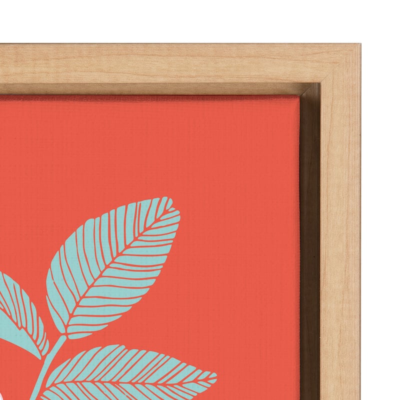 Kate and Laurel Sylvie You Are Enough Framed Canvas by Maria Filar