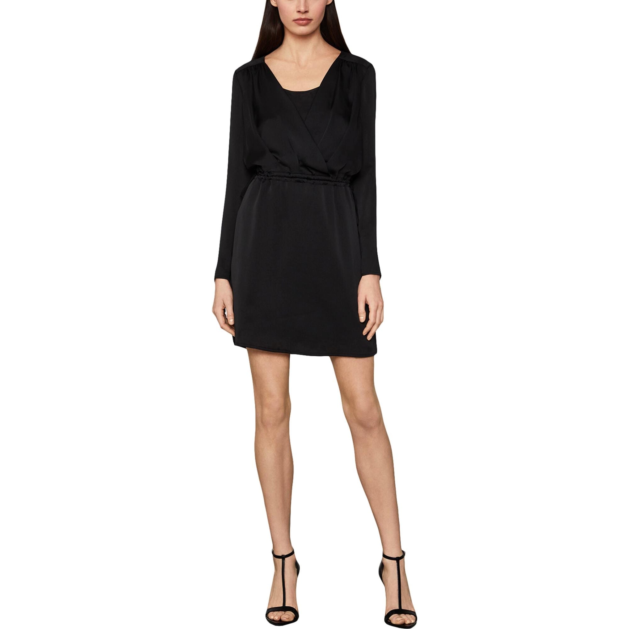 bcbg black cocktail dress