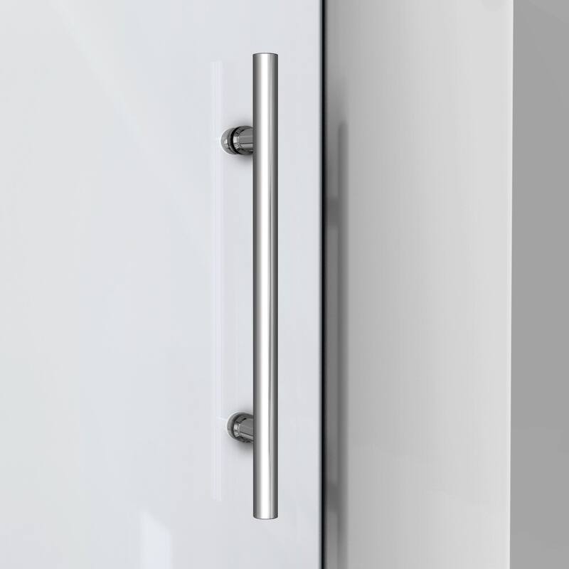 DreamLine Enigma-XO 68-72 in. W x 76 in. H Fully Frameless Sliding Shower Door - 68" - 72" W