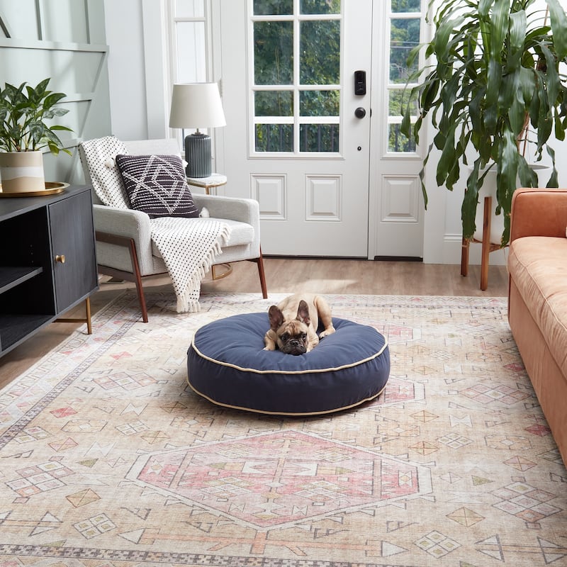Scout Round Reversible Pillow Dog Bed