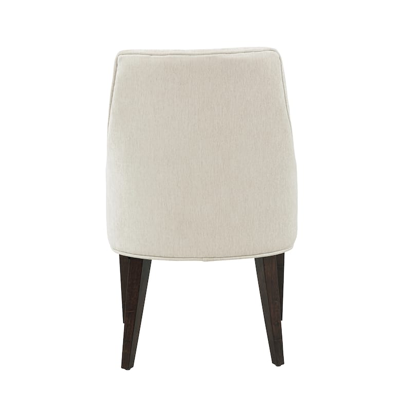 Manhattan Comfort Beever Modern Chenille Dining Armchair