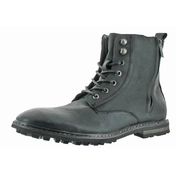 Shop Robert Wayne Mens Thomas Casual Boots Round Toe Lace Up