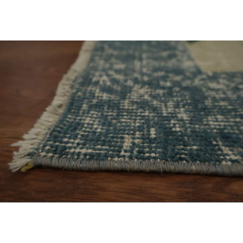 Hand Knotted Oriental 100% Wool Carpet Transitional Floral Beige & Ivories Anatolian Area Rug - 6' 4'' X 3' 6''