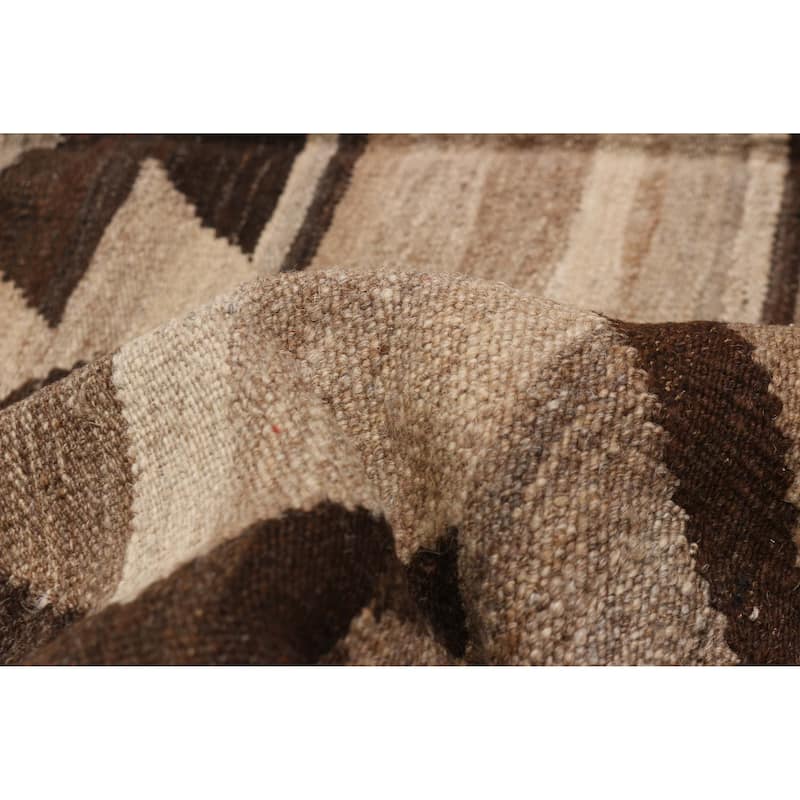 Sivas Tan Kilim 5'5" x 6'6" - 5'5 x 6'6