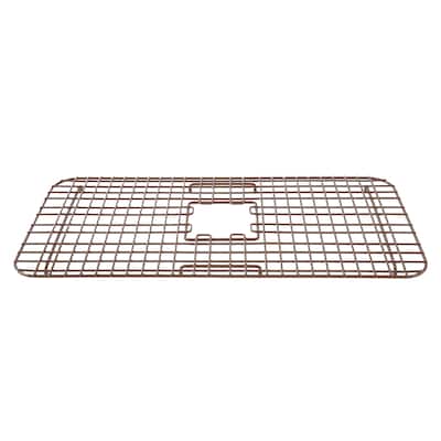 SinkSense Rohe Antique Brown 27.75" x 13.375" Kitchen Sink Bottom Grid