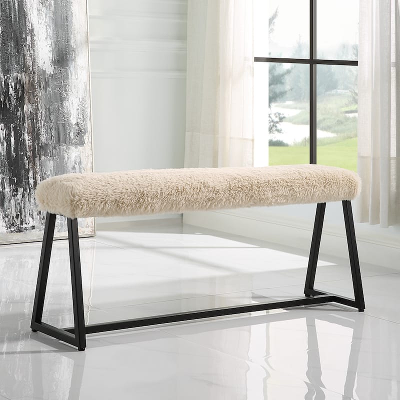 Uttermost 23056 Taupo 48" Wide Bench