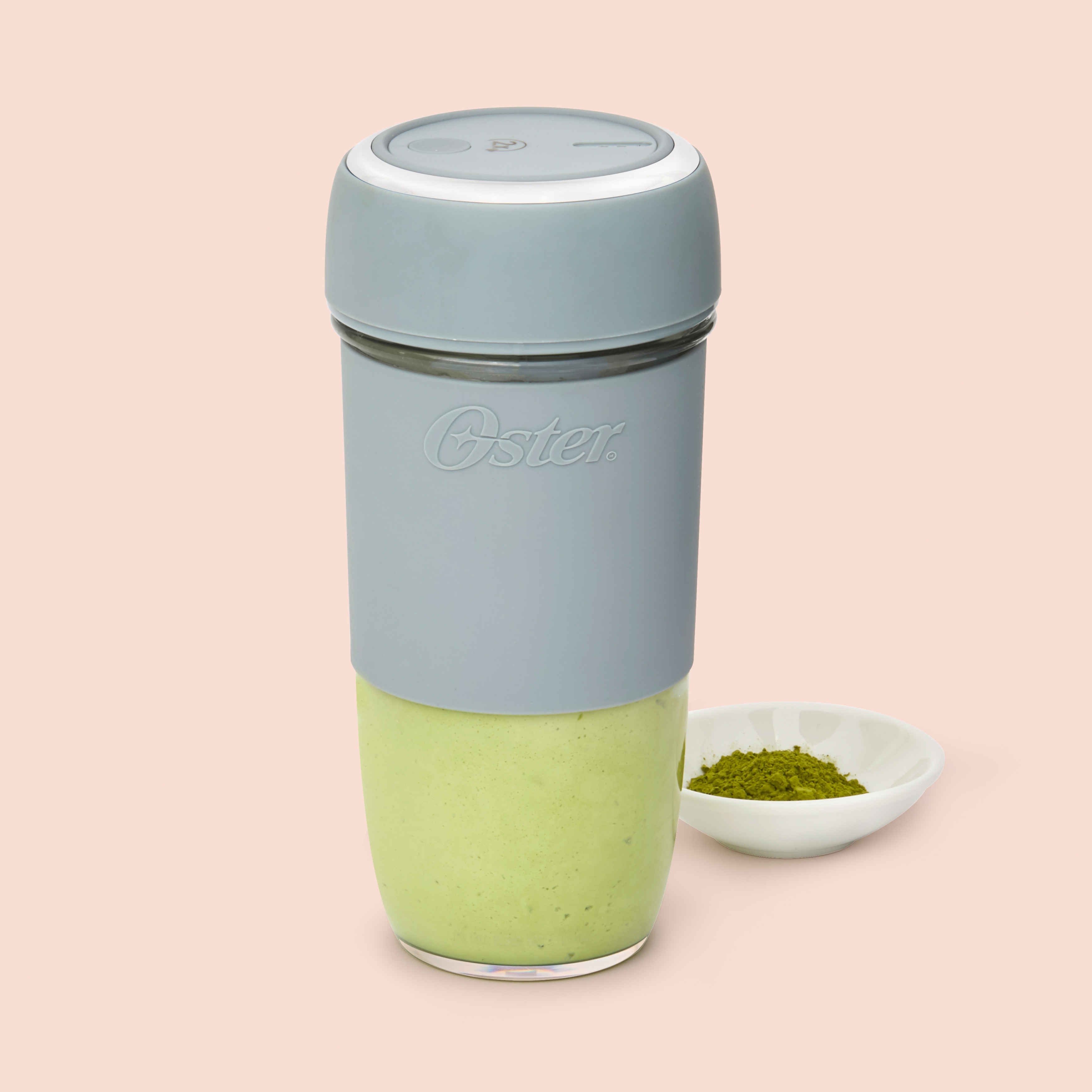 Oster Blend Active Portable Blender with Drinking Lid Gray Bed Bath Beyond 36722437