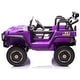 preview thumbnail 6 of 98, Kids'24V Ride-On Truck with Bluetooth & Double Seat, Best Christmas Present