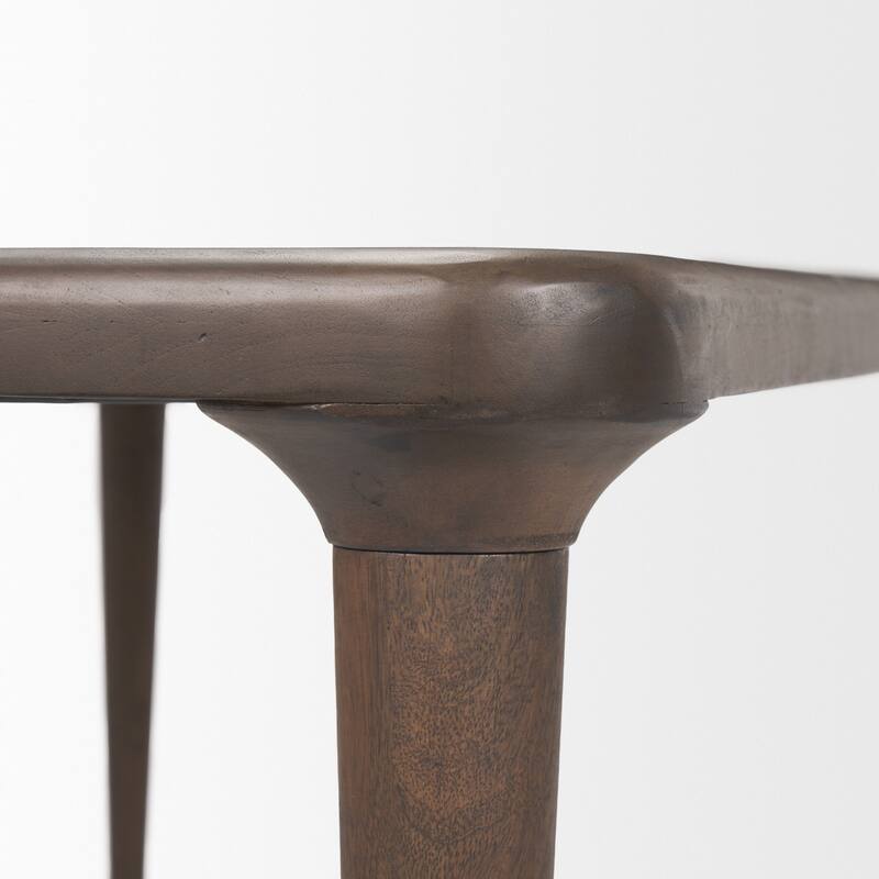 Suvan 72" Medium Brown Rectangular Solid Wood Table