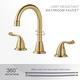 preview thumbnail 14 of 34, WOWOW 8 Inch Widespread Bathroom Faucet in Morden