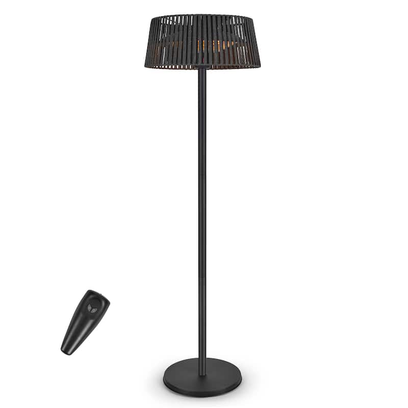 1500W Halogen Standalone Portable Indoor and Outdoor Patio Heater
