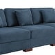 preview thumbnail 18 of 132, Corduroy Couch Modular Sectional Sofa with Pillows