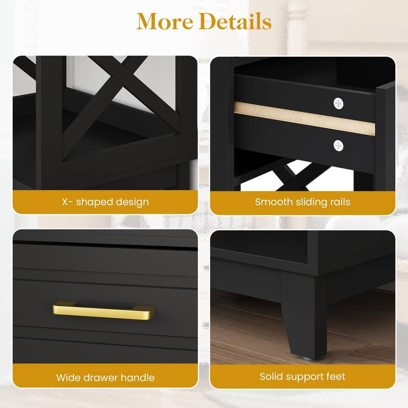 2-Drawer Nightstand