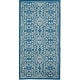 preview thumbnail 79 of 129, Nourison Jane Floral Medallion Indoor only Area Rug 2' x 4' - Ivory/Blue