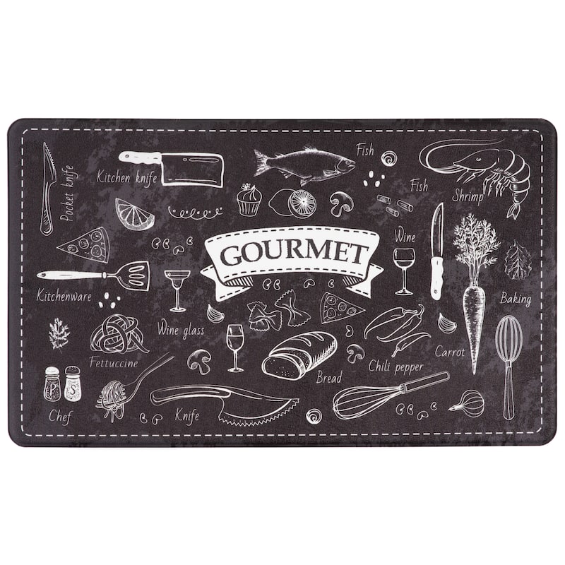 World Rug Gallery Gourmet Anti Fatigue Standing Mat