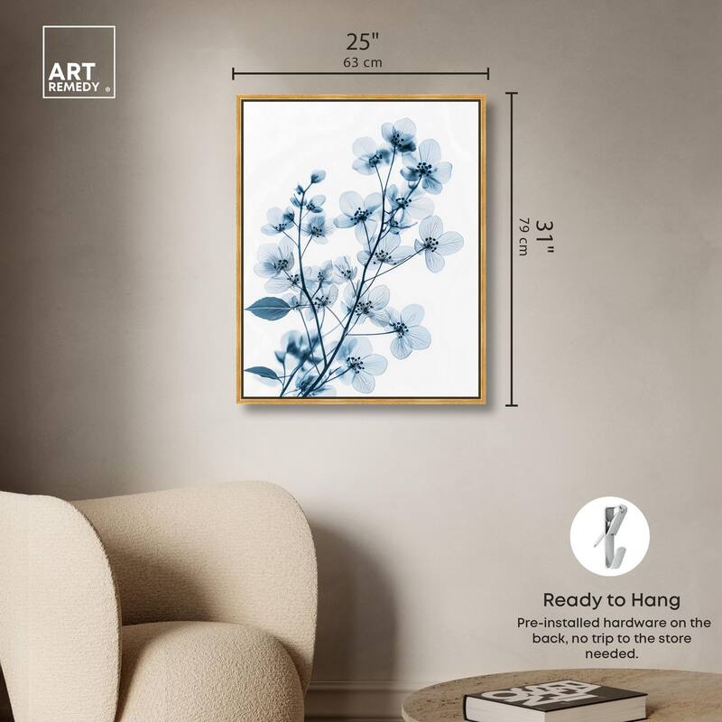 Translucent Petals I Canvas by Art Remedy
