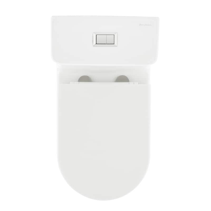 Nice One-Piece Elongated Toilet Dual-Flush 1.1/1.6 Gpf - 26.8" x 14.2" 27.6"