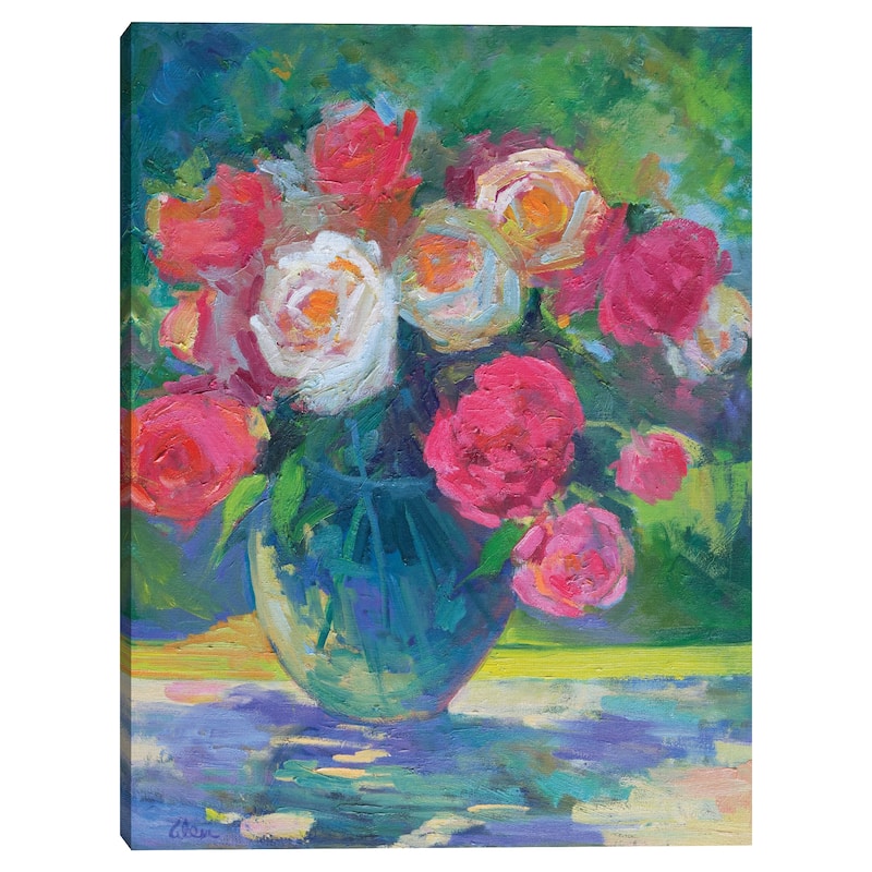 Pretty Petals by Alexi Fine Canvas Art Print