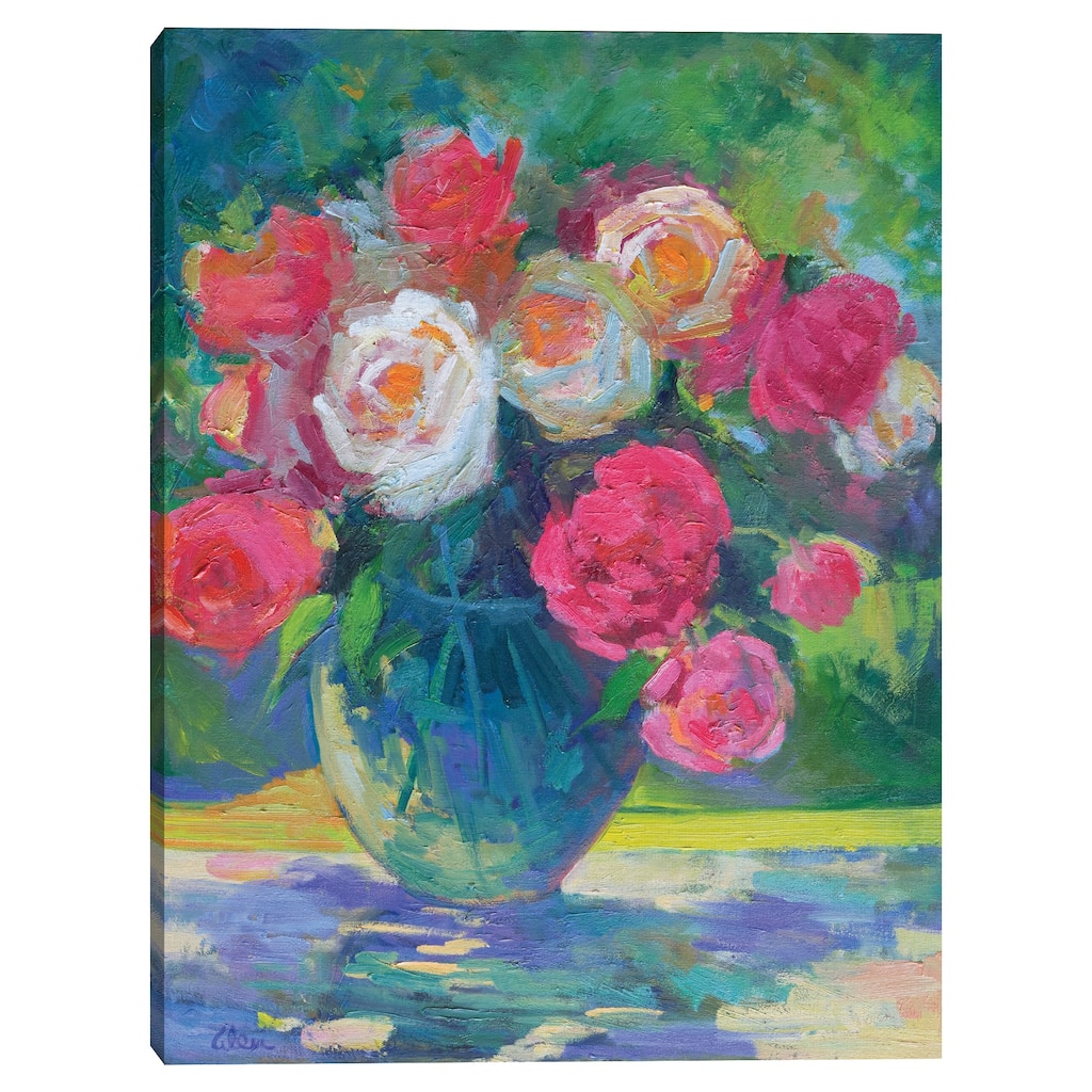 Pretty Petals by Alexi Fine Canvas Art Print