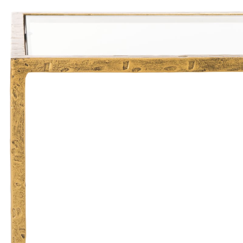 SAFAVIEH Couture Tauri Forged Metal Rectangle Console Table - 49"W x 13"D x 30"H