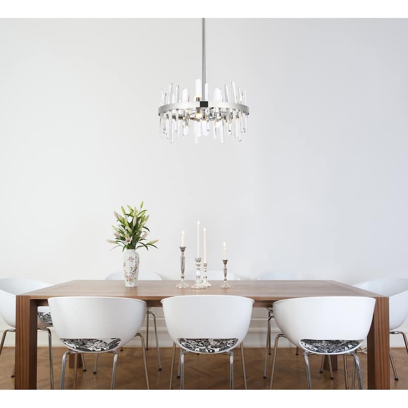 Indigo Home 20 inch crystal round pendant