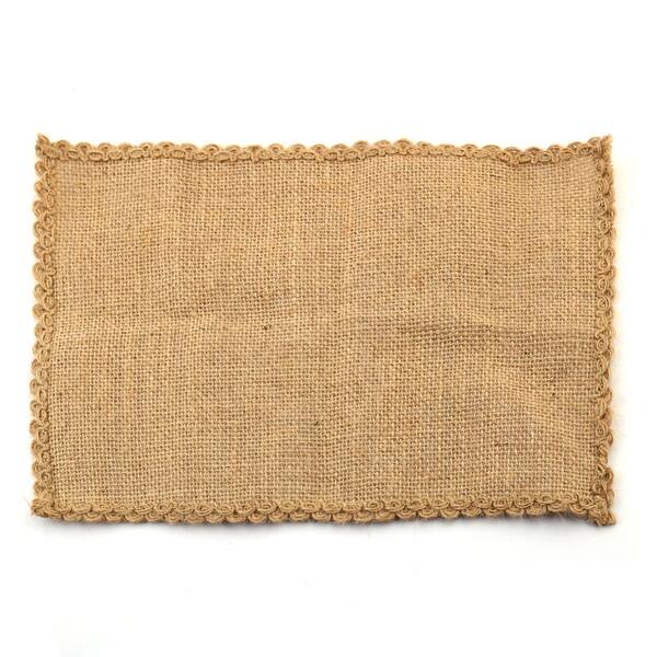 Shop Jute Cup Heat Insulation Table Mat Placemat Coaster 30cm X 21cm Brown Overstock 17585701