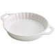 preview thumbnail 3 of 11, STAUB Ceramic 9-inch Pie Dish White