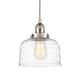 Option Brushed Satin Nickel / Clear Deco Swirl