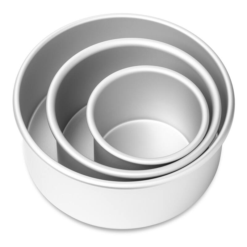 Round Aluminum Cake Pan Sets