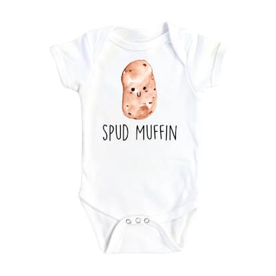 Potato Muffin - Baby Boy Girl Clothes Infant Bodysuit Funny Cute Newborn