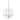 Bellini Chandelier, 3-60W Edison Bulb, 16"Wx17.25"H, Hardwire or Plug