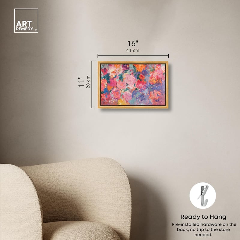 Kaleidoscope of Color Canvas by Art Remedy