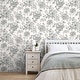 preview thumbnail 4 of 5, Fine Decor Gabriela Grey Floral Wallpaper