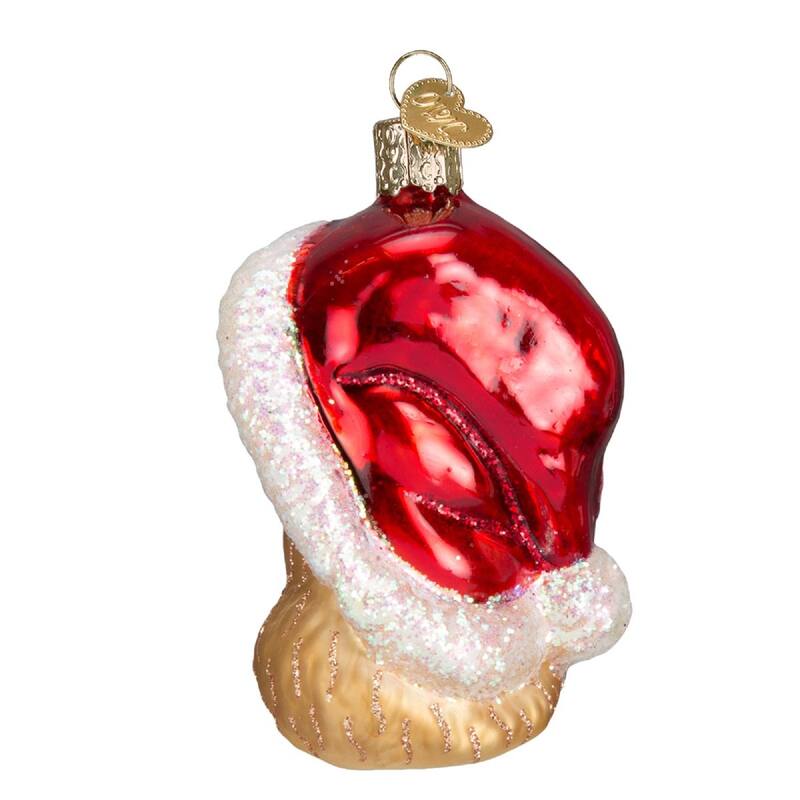 Santas Helper Kitten Christmas Holiday Ornament - Multi