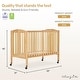preview thumbnail 3 of 4, Dream On Me, Folding Full Size Crib