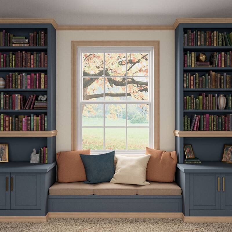 WM52: 2-1/4-in H x 1-2/3-in P x 2-3/4-in F x 96-in L Americraft Solid Hardwood Stain Grade Crown Moulding