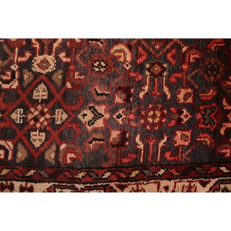 ECARPETGALLERY Hand-knotted Andelz Charcoal Wool Rug - 3'7 x 9'10