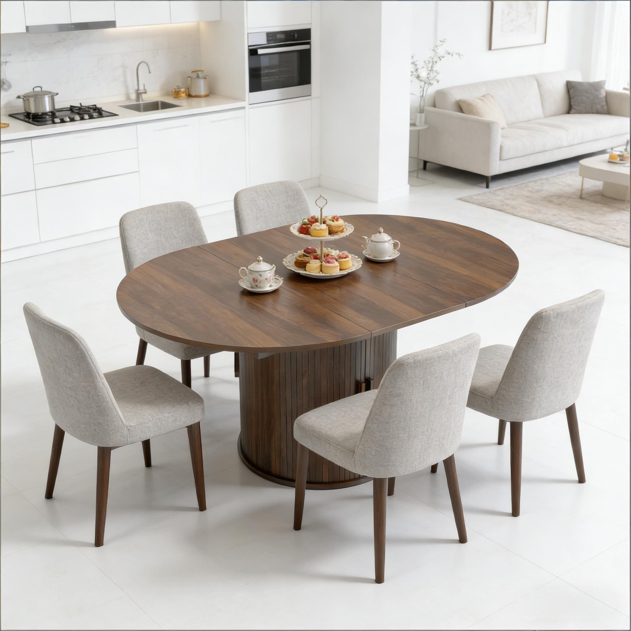 Stylish Greeting Table,Extendable Dining Table,Unique Office Table (Only Table)